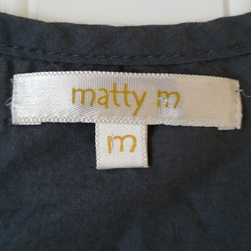 ❤️ Matty m razorback embroidered tank size m - Picture 5 of 6
